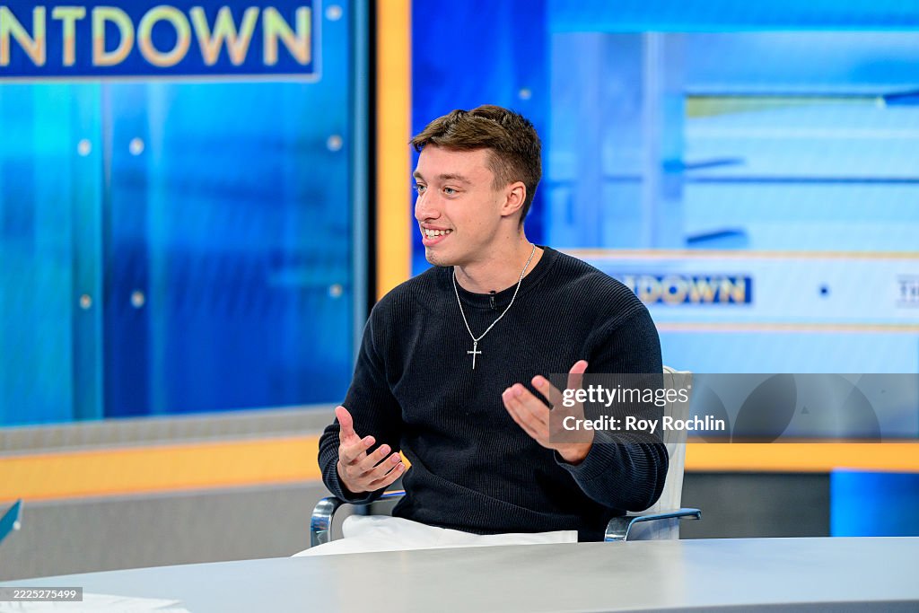 School Of Hard Knocks Co-Founder And Influencer James Dumoulin Visits "The Claman Countdown"