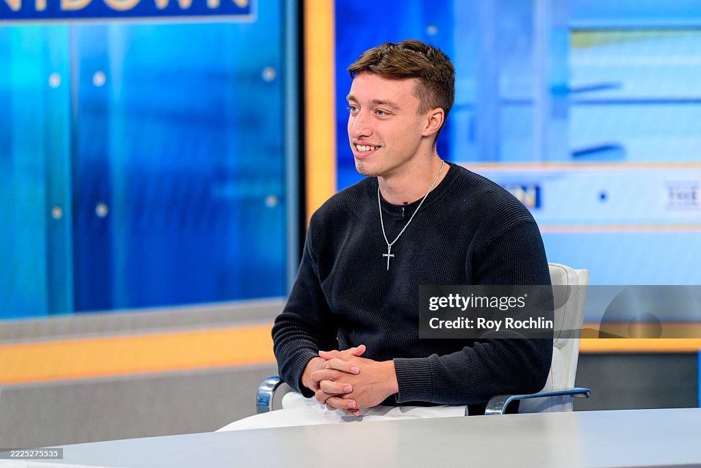 School Of Hard Knocks Co-Founder And Influencer James Dumoulin Visits "The Claman Countdown"