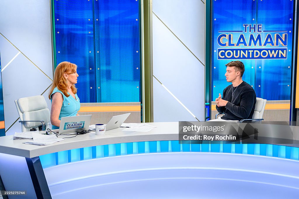 School Of Hard Knocks Co-Founder And Influencer James Dumoulin Visits "The Claman Countdown"