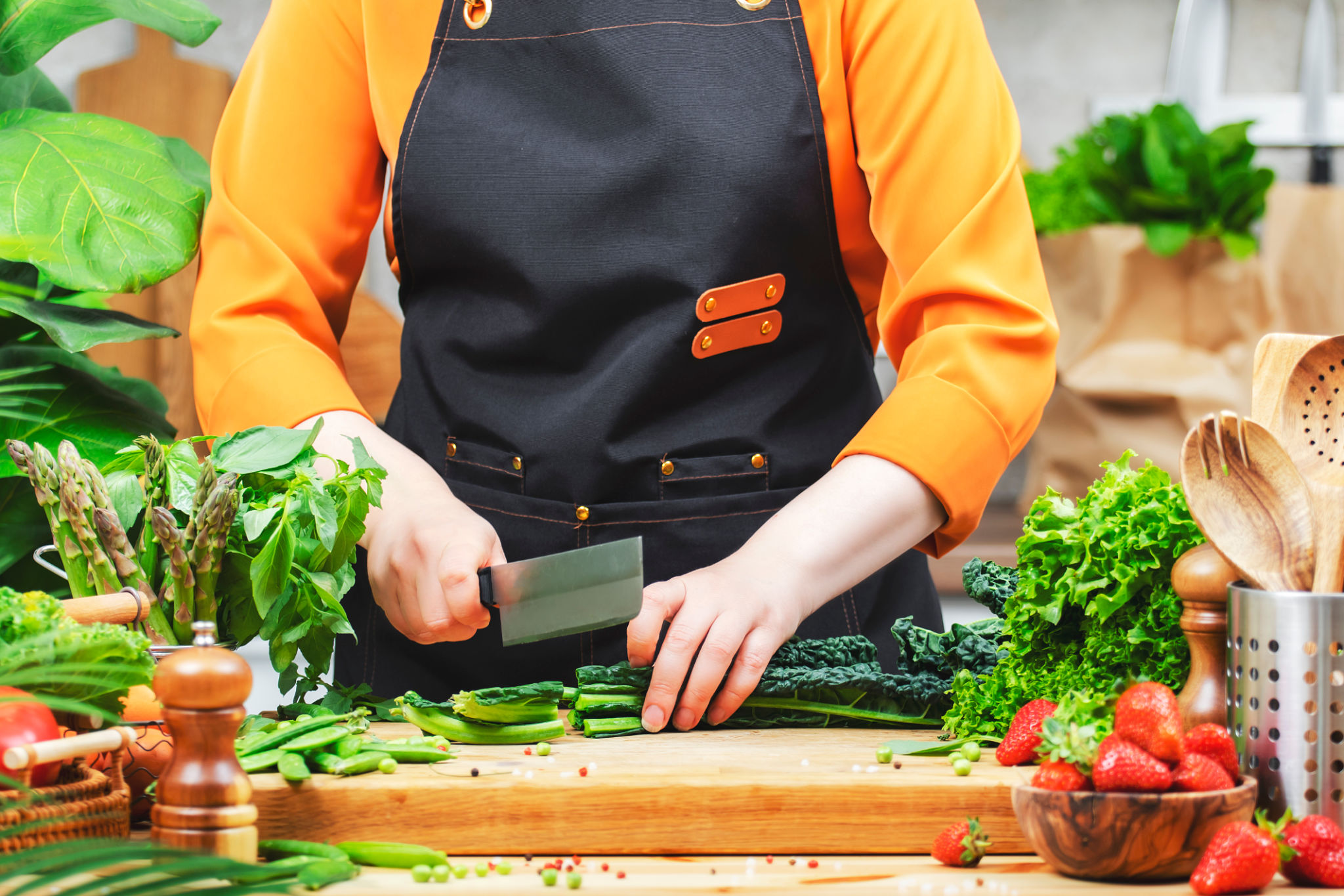 private chef cooking