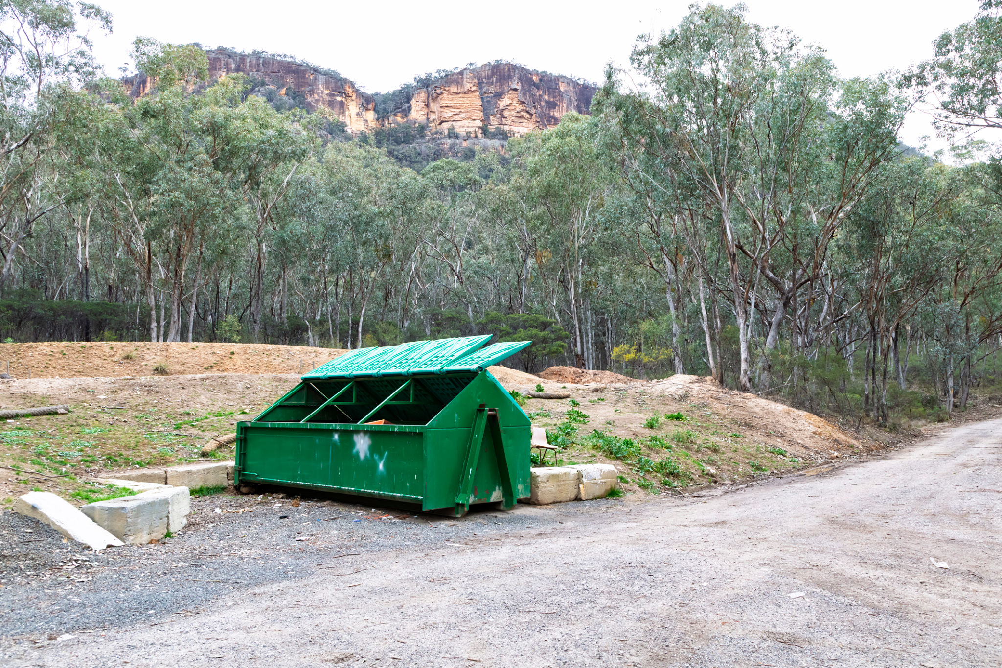 desert dumpster