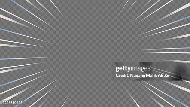 gradient zap lightning zoom excitement with transparent background - comic explosion stock illustrations