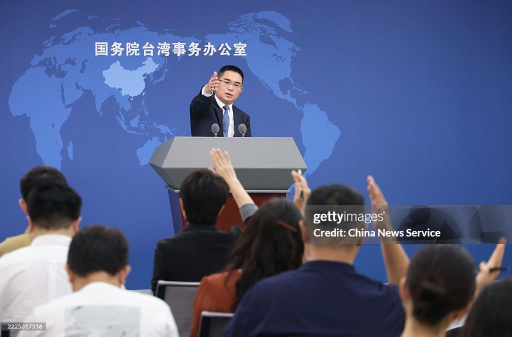 China's State Council Taiwan Affairs Office Holds Regular Press Conference