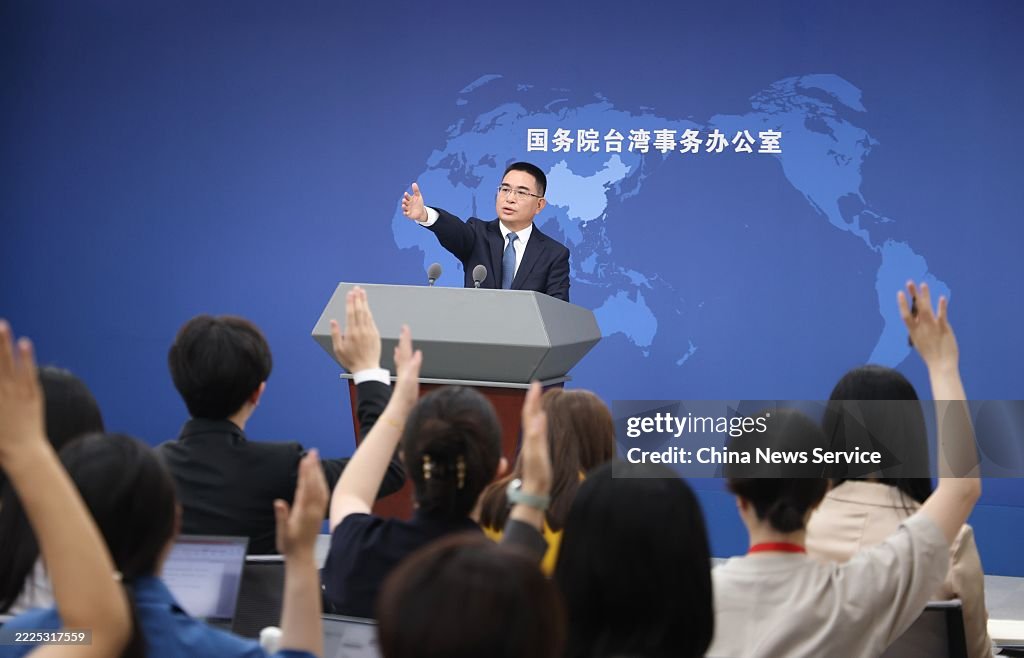 China's State Council Taiwan Affairs Office Holds Regular Press Conference