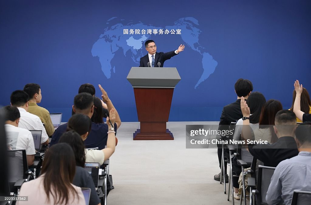 China's State Council Taiwan Affairs Office Holds Regular Press Conference
