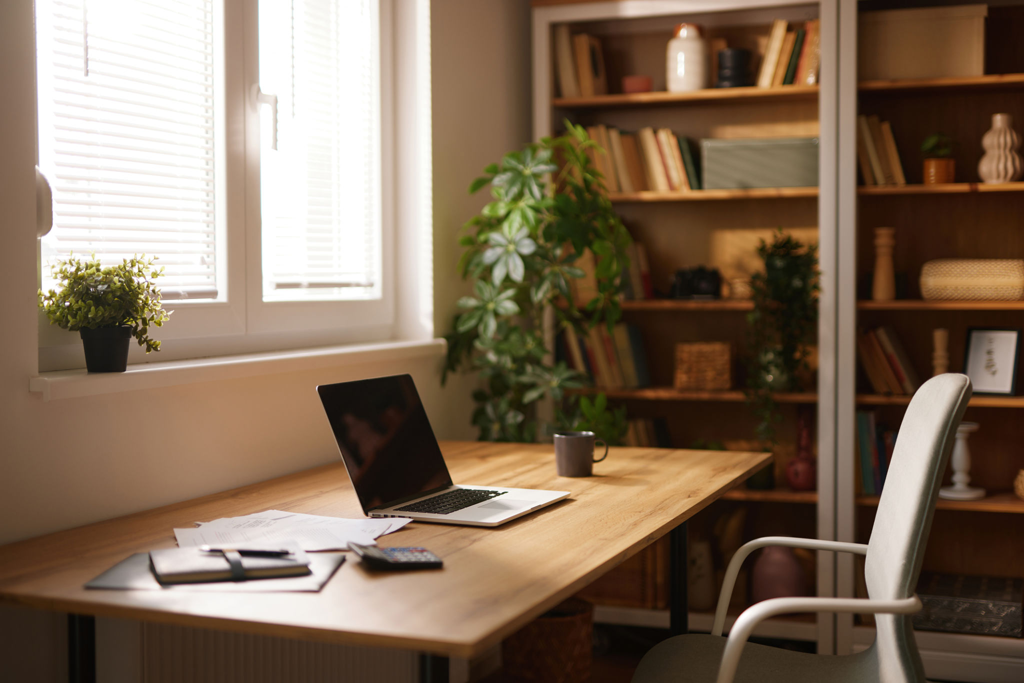 remote work setup