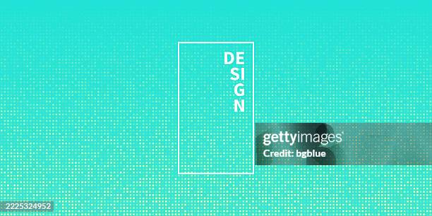 abstract green halftone background with dotted - trendy design - texture sequins stock illustrations
