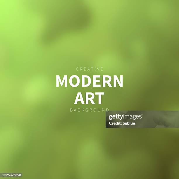 green abstract background with blurred fluid shapes - brown liquid stock illustrations