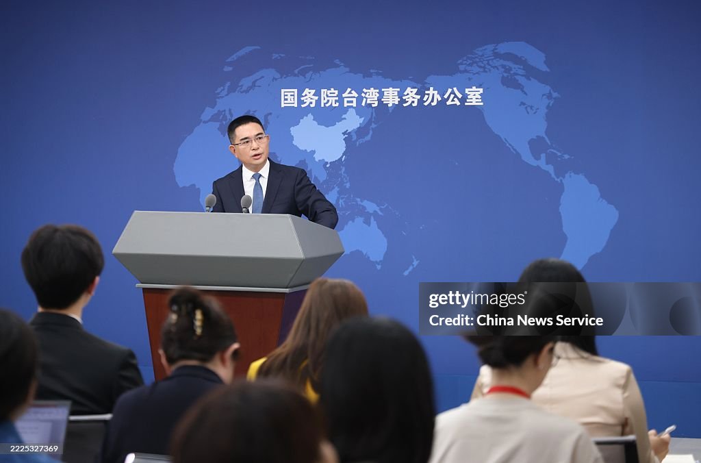 China's State Council Taiwan Affairs Office Holds Regular Press Conference