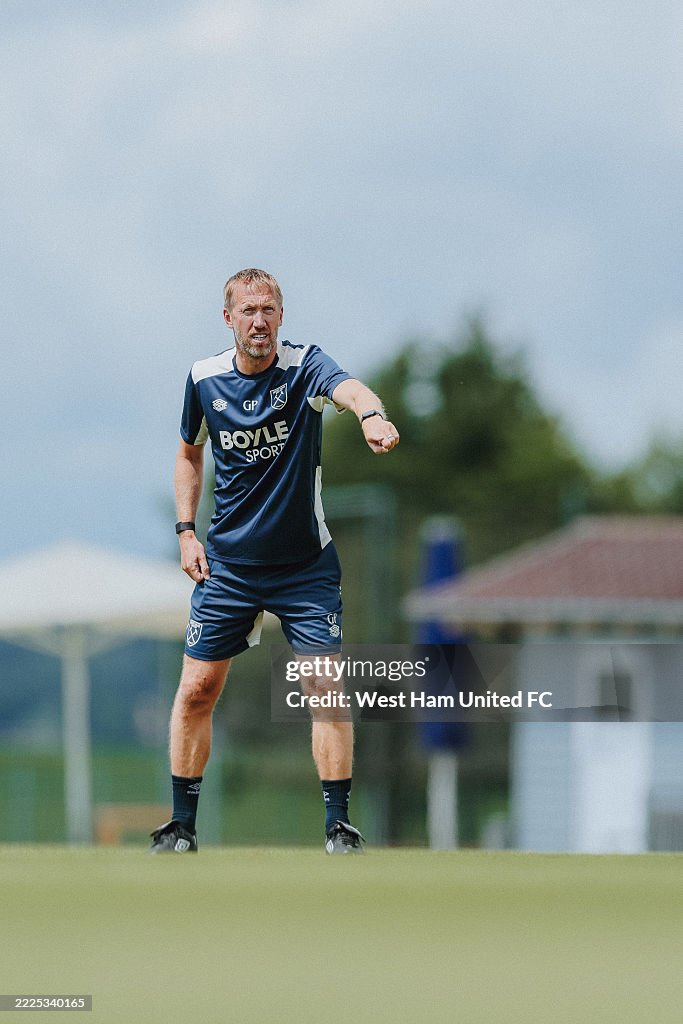 West Ham United Pre-Season Training Session