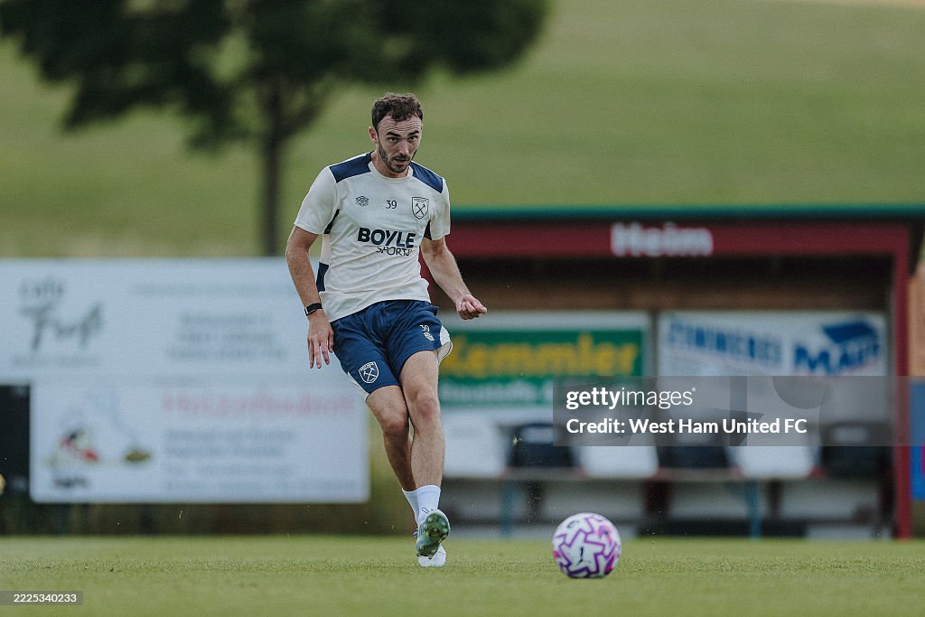 West Ham United Pre-Season Training Session