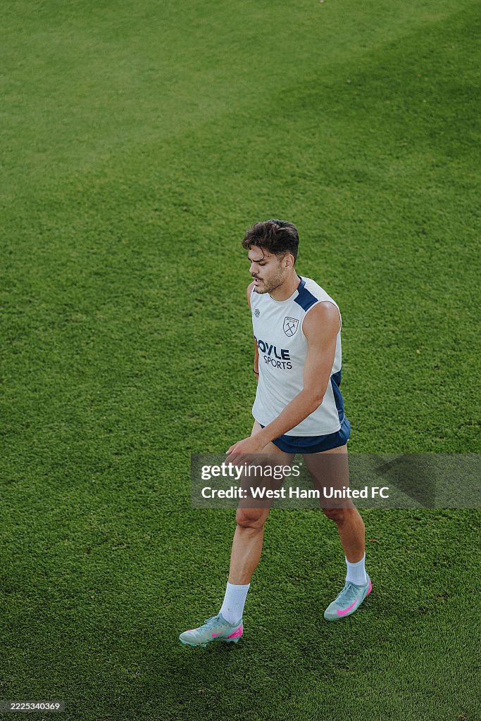 West Ham United Pre-Season Training Session