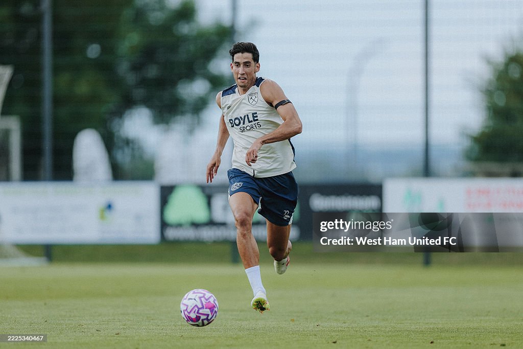 West Ham United Pre-Season Training Session