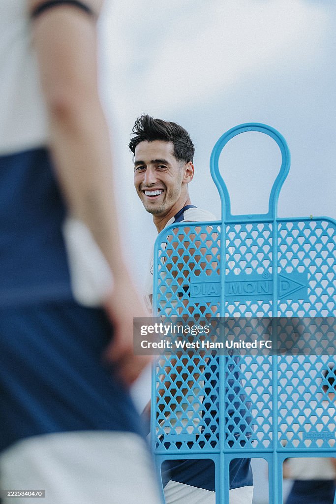 West Ham United Pre-Season Training Session
