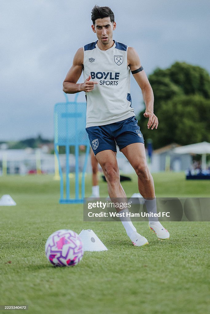 West Ham United Pre-Season Training Session