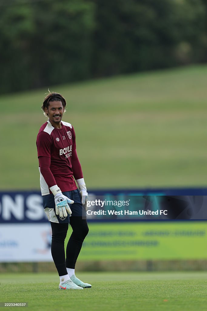 West Ham United Pre-Season Training Session
