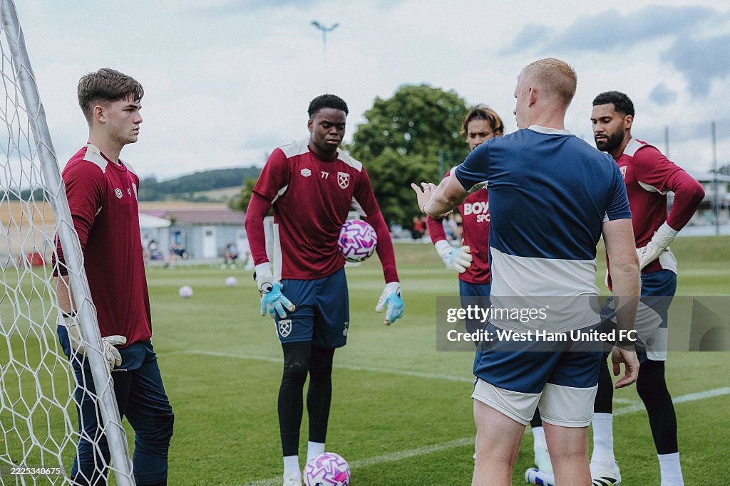 West Ham United Pre-Season Training Session
