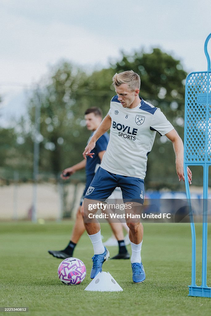 West Ham United Pre-Season Training Session