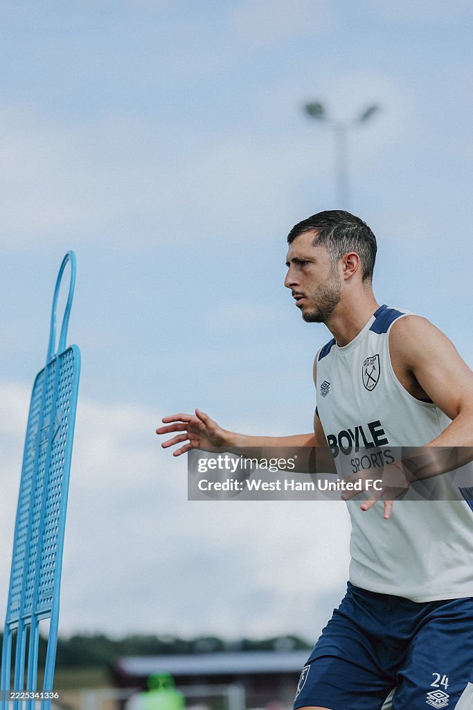 West Ham United Pre-Season Training Session