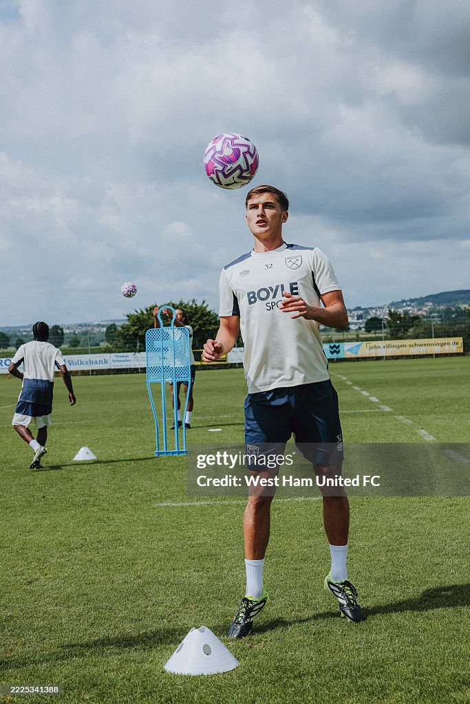 West Ham United Pre-Season Training Session