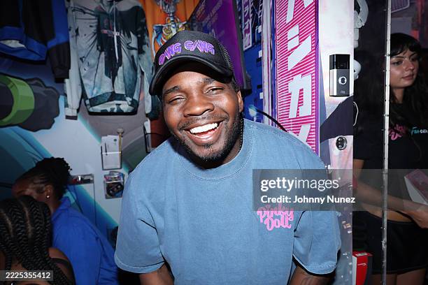 Jaquae attends PinkyDoll's Video Game Release Party on July 15, 2025 in New York City.