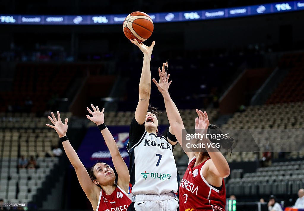 South Korea v Indonesia - 2025 FIBA Women's Asia Cup