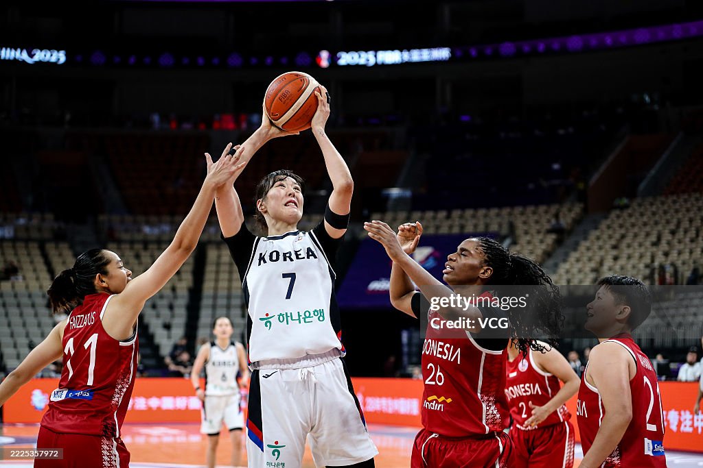 South Korea v Indonesia - 2025 FIBA Women's Asia Cup
