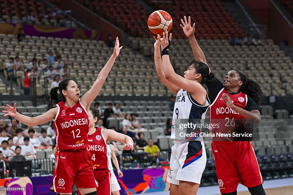 South Korea v Indonesia - 2025 FIBA Women's Asia Cup