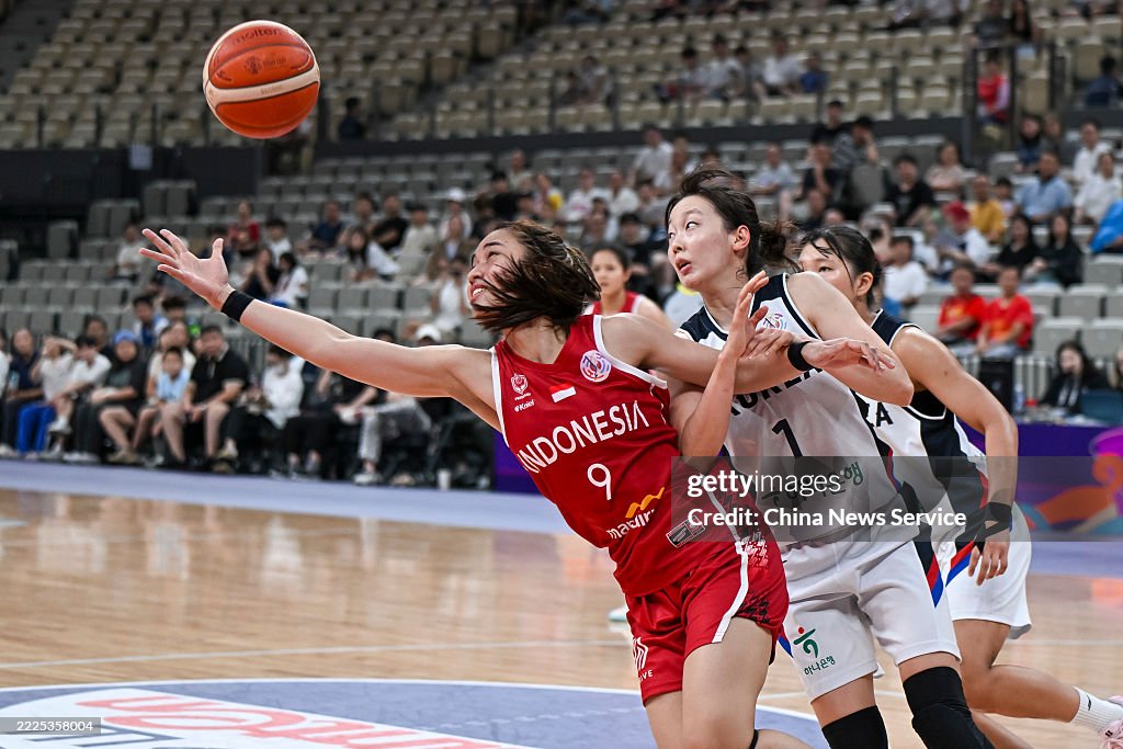 South Korea v Indonesia - 2025 FIBA Women's Asia Cup