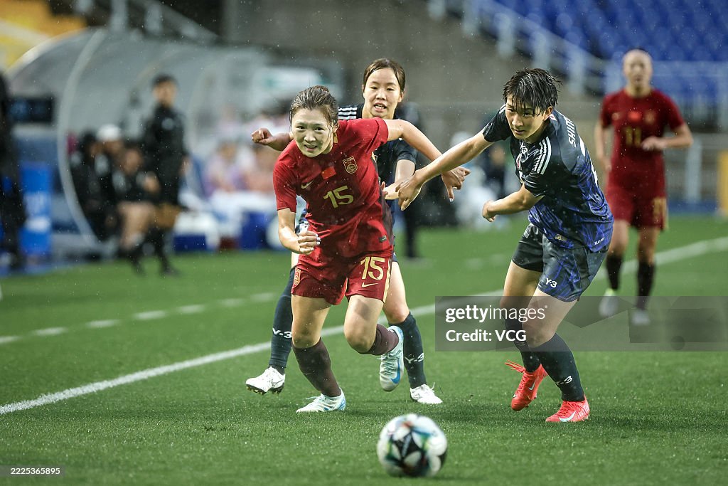 Japan v China - EAFF E-1 Women's Football Championship