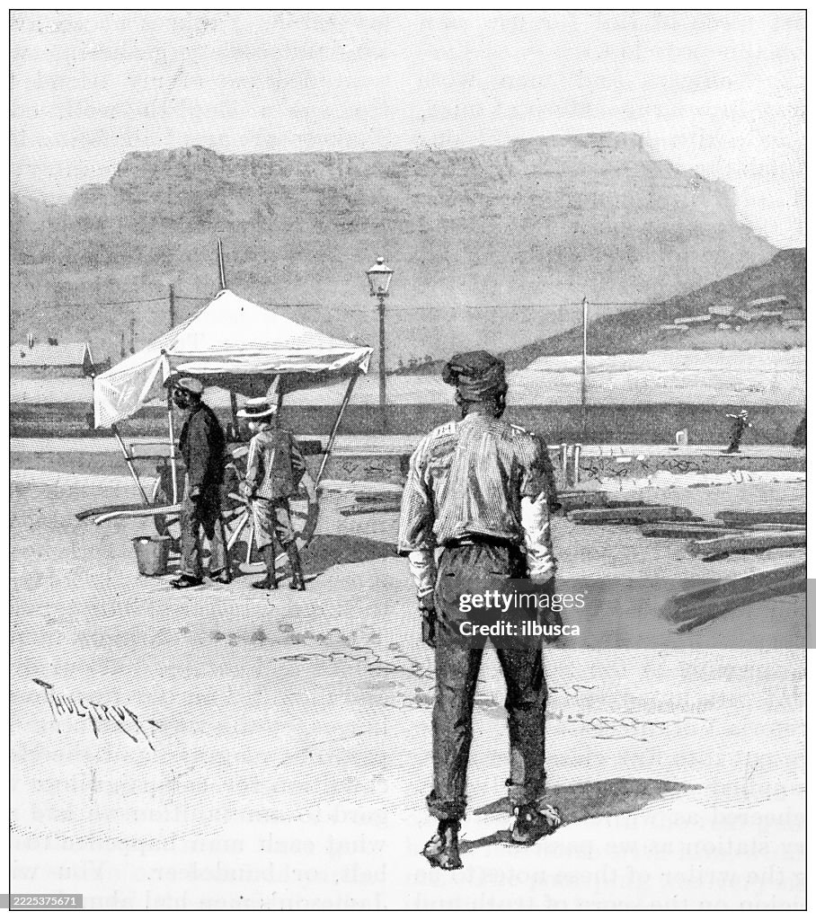 South Africa, Table Mountain, from Cape Town