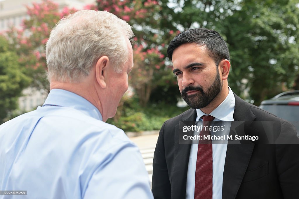 NYC Mayoral Candidate Zohran Mamdani Visits Capitol Hill