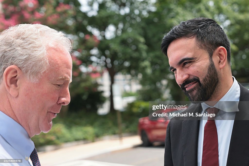 NYC Mayoral Candidate Zohran Mamdani Visits Capitol Hill