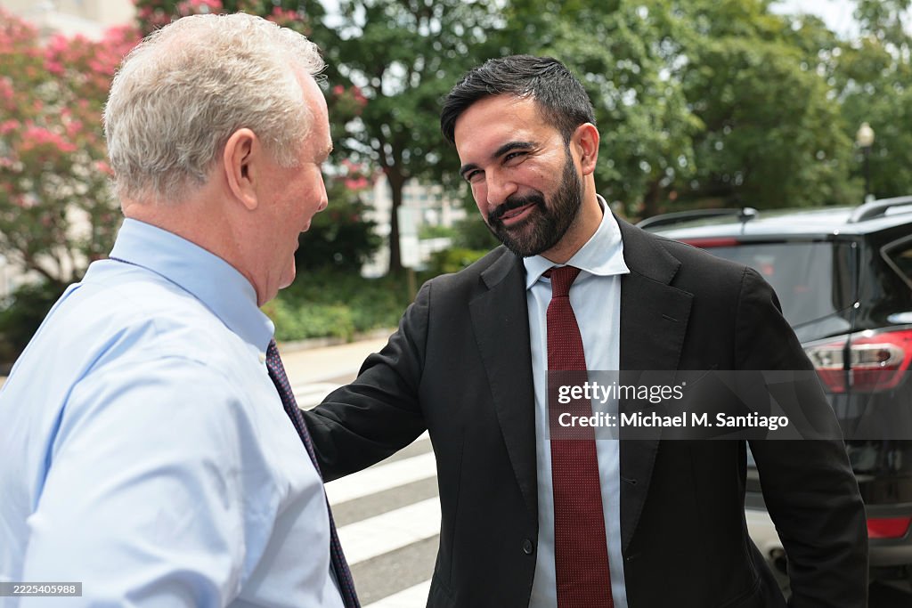 NYC Mayoral Candidate Zohran Mamdani Visits Capitol Hill