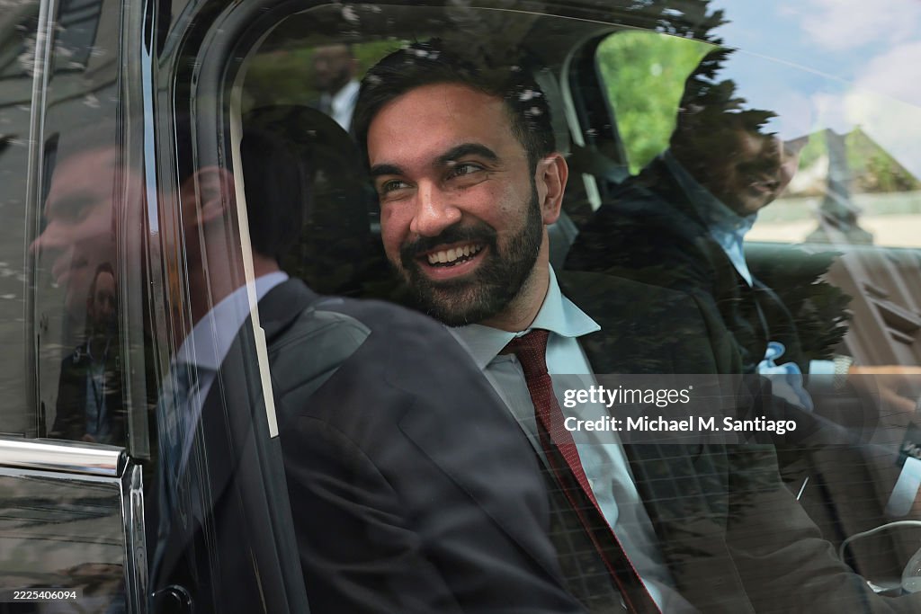 NYC Mayoral Candidate Zohran Mamdani Visits Capitol Hill