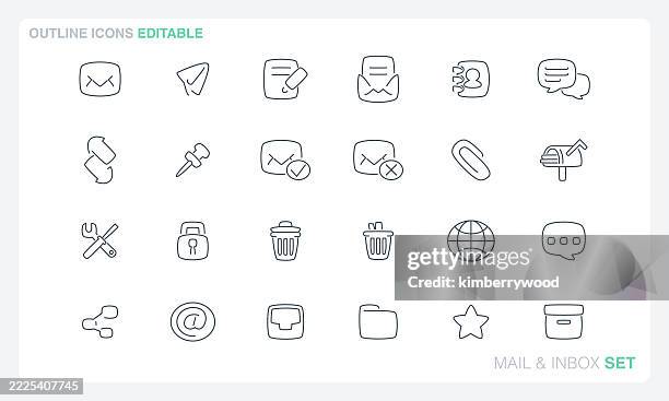 mail & inbox - receiving feedback stock illustrations