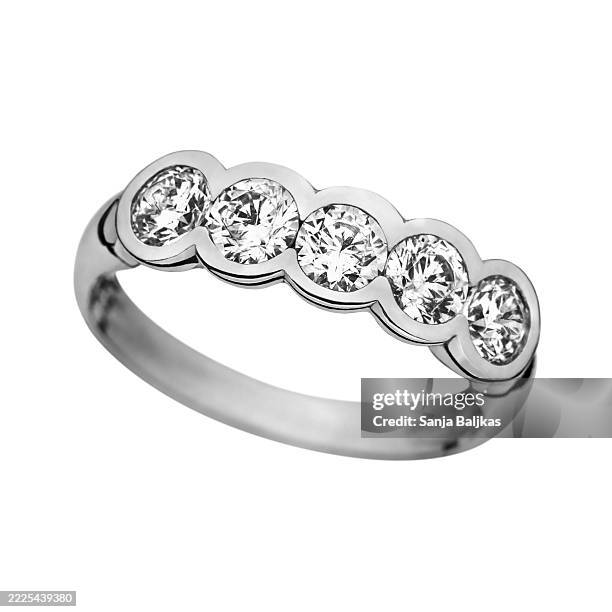silver diamond ring - diamantring stock-fotos und bilder