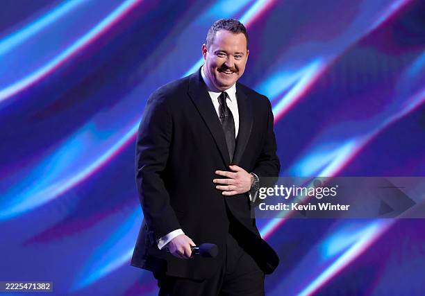 Shane Gillis speaks onstage during the 2025 ESPY Awards at Dolby Theatre on July 16, 2025 in Hollywood, California.