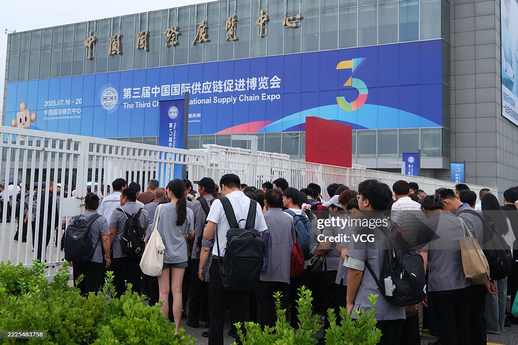 3rd China International Supply Chain Expo Kicks Off In Beijing