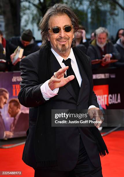 October 2019...63rd BFI London Film Festival: The Irishman - closing Gala, held at ODEON Luxe Leicester Square, 24-26 Leicester Square,...