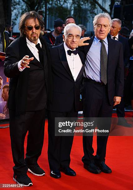 October 2019...63rd BFI London Film Festival: The Irishman - closing Gala, held at ODEON Luxe Leicester Square, 24-26 Leicester Square,...