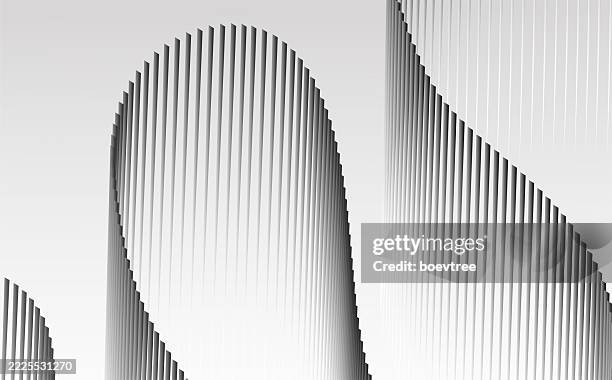 abstract gradient wave lines transitions to thin background - thin ribbon vector stock illustrations