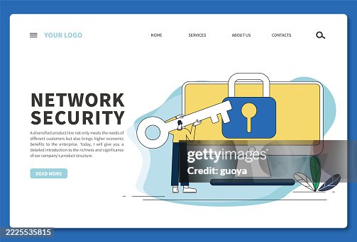 White collar workers use key code to open computer. Banner - logo, web banner, template, web page, White collar workers use key code to open computer. Banner - logo, web banner, template, web page,