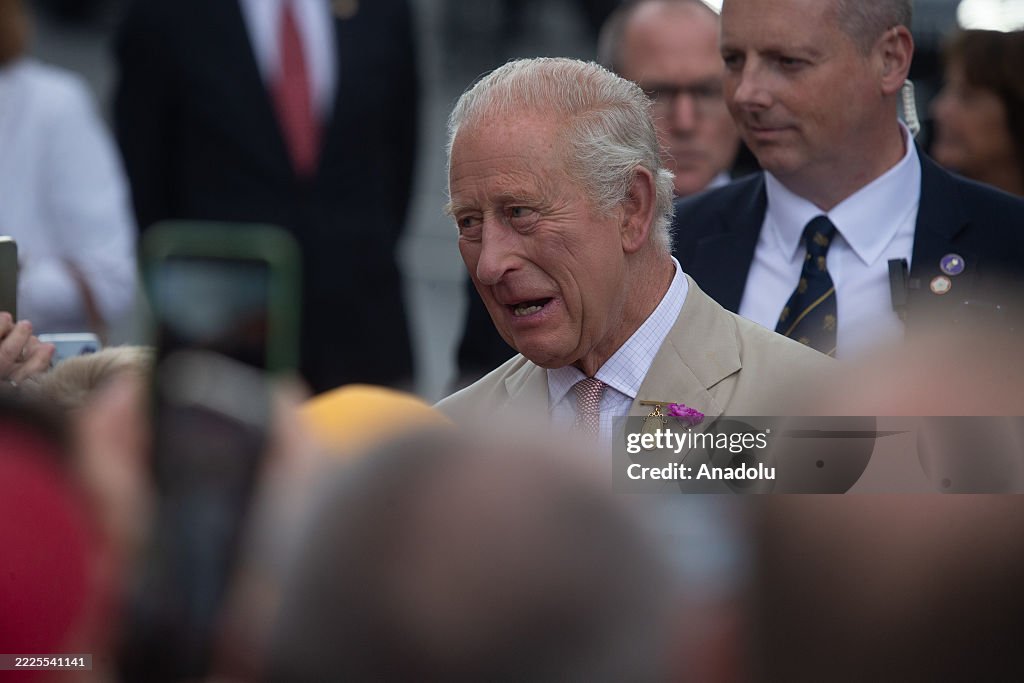 King Charles III and Queen Camilla visit Newmarket