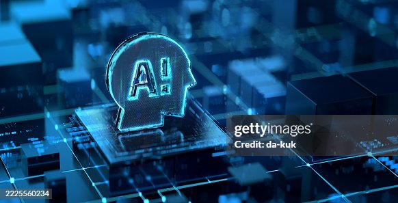Advanced artificial intelligence concept with AI algorithms and processings Advanced artificial intelligence concept with AI algorithms and processings