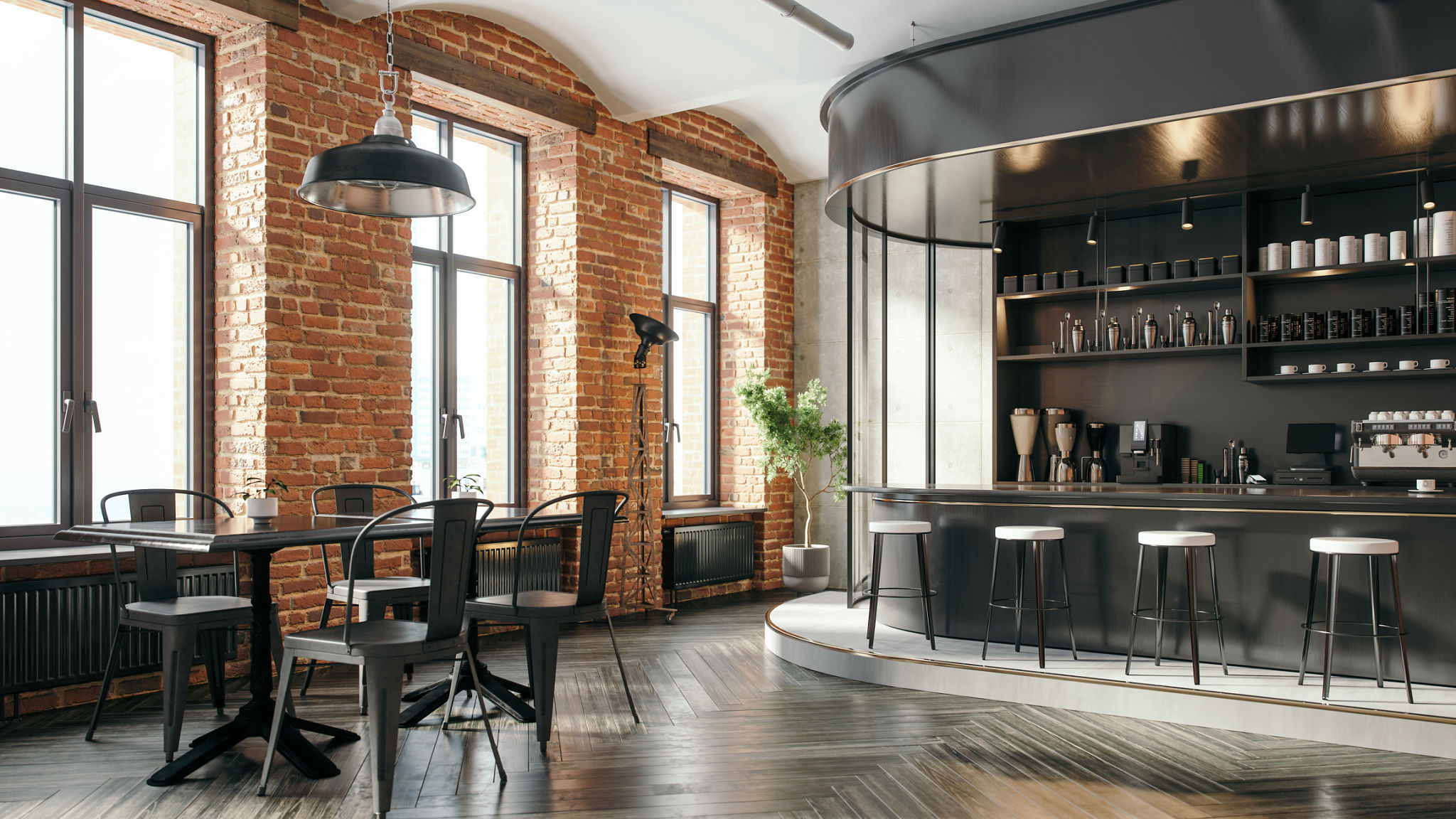 cozy coffee shop