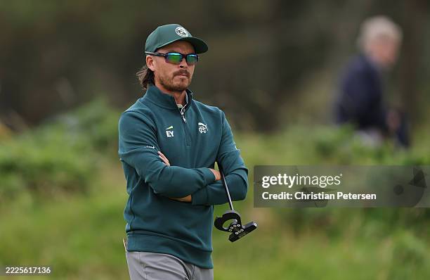 Rg Fowler Rickie Fowler of the United States looks on during day one of The ...