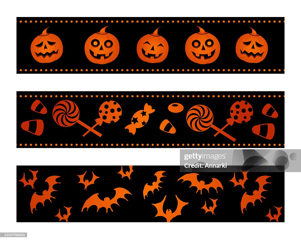 Halloween Washi Tape Pattern