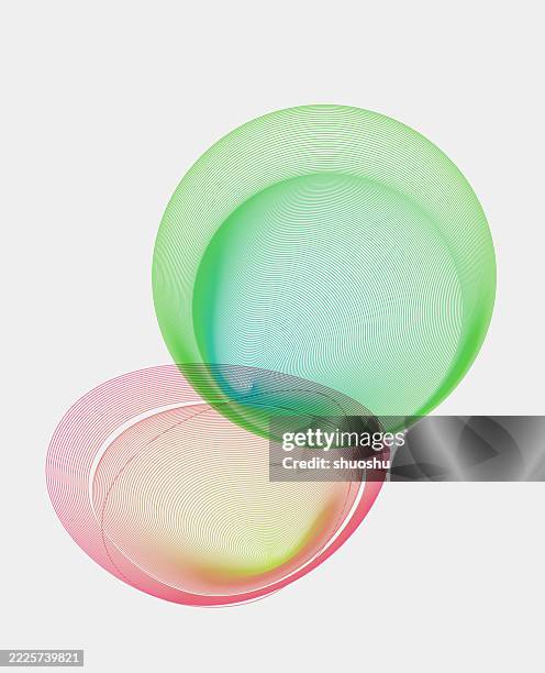 gradient blend motion line style bubble pattern - circle blend stock illustrations