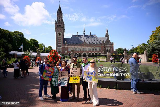 Joie Chowdhury , Center for International Environemental Law's attorney, Vishal Prasad , Director of the Pacific Islands Students Fighting Climate...
